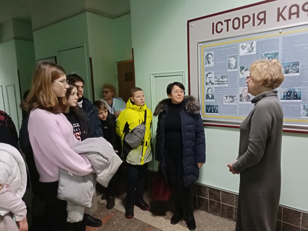 Проведення профорієнтаційних заходів на кафедрі біології