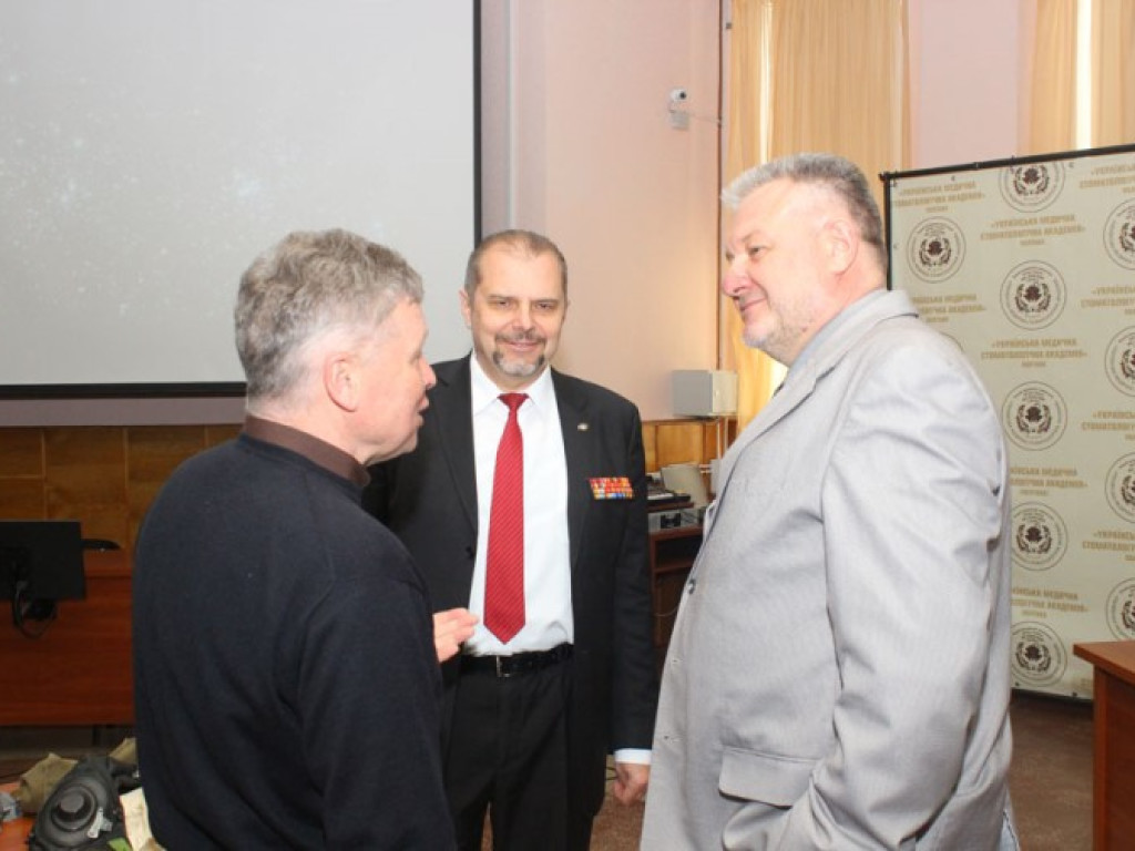 Зустріч студентів із директором полтавського музею авіації і космонавтики