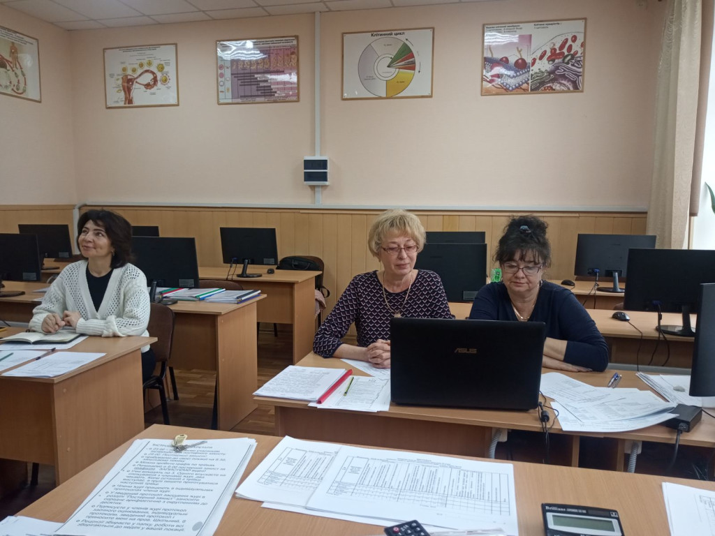 Проведення ІІ етапу Всеукраїнського конкурсу-захисту науково-дослідницьких робіт Малої академії наук на базі кафедри біології ПДМУ