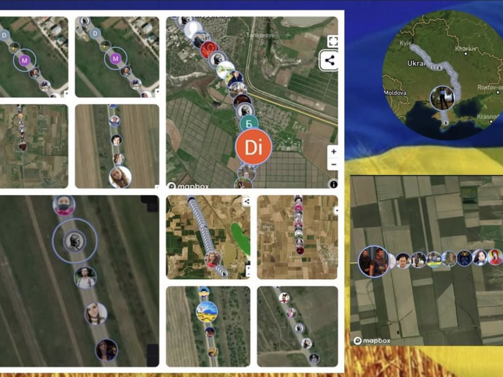 Онлайн -ланцюг соборності Київ-Симферополь