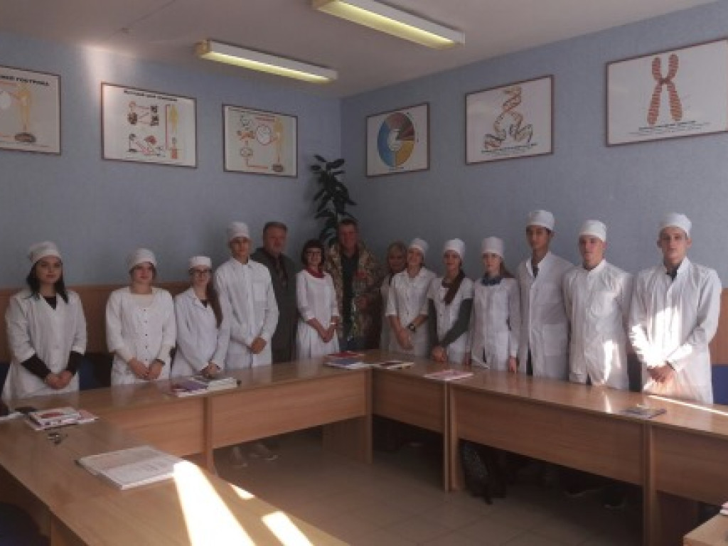 Відбулася зустріч студентів і викладачів з учасником бойових дій на Сході України