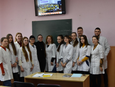 На кафедрі  відбулась презентація зустріч  на тему: "Волонтерська робота"